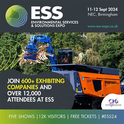 ess rwm|ESS Expo: Environmental Services & Technology Solutions Sep'24.